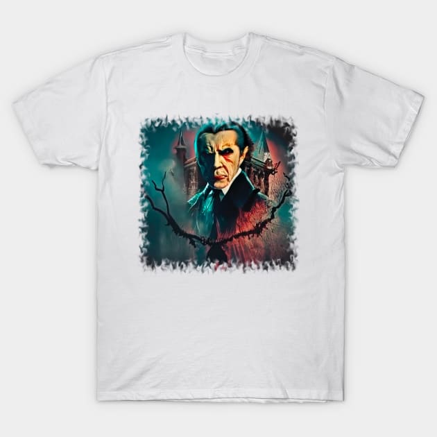Dracula T-Shirt by GothCardz